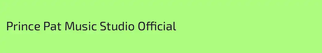 Prince Pat Music Studio Official
